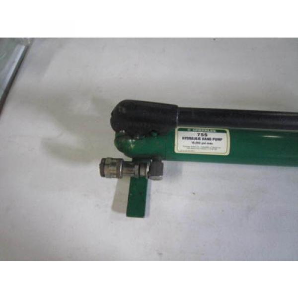 NEW Greenlee 755 High-Pressure Hydraulic Hand Pump FREE SHIPPING #3 image