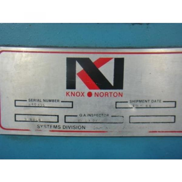 1hp 300psi Knox/norton hydraulic power supply VICKERS V101P5P1020 GE 5KC47UG694 #3 image