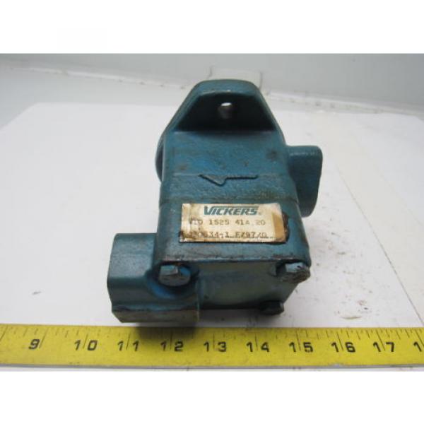 Vickers V10 1S2S 41A 20 Single Vane Hydraulic Pump 1&#034; Inlet 1/2&#034; Outlet 5/8&#034; #1 image