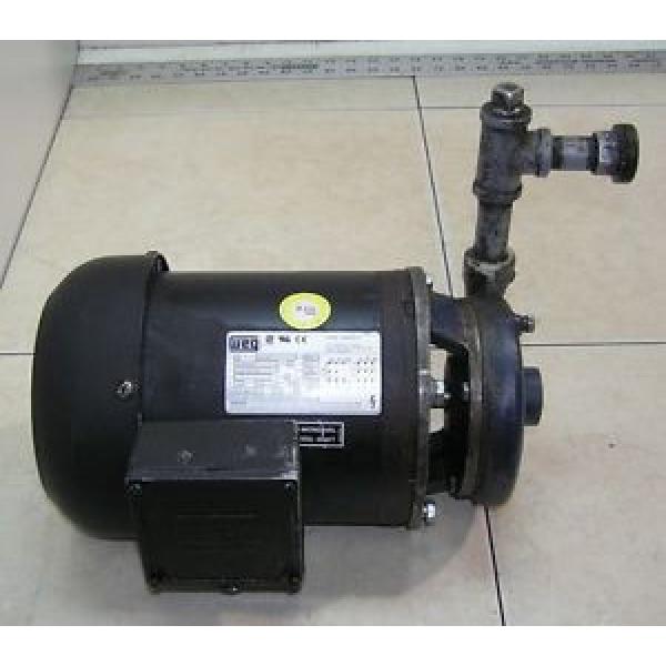 MAZAK Weg motor pump 80037 3 phase 0.25KW mod. TE01C0x0x0000100742 #1 image