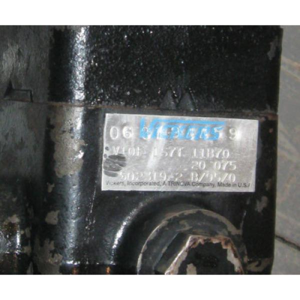 Vickers V10 Series Hydraulic Vane Pump  V10F-1S7T-11B70   ( 5/8 Shaft 9 Tooth ) #4 image