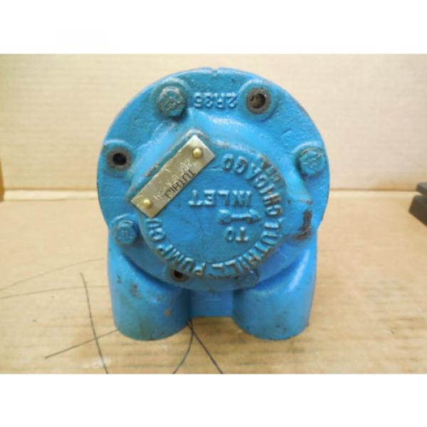 Tuthill Hydraulic Gear Pump 2RC1FA-RH 1&#034; NPT 5/8&#034; DIA Shaft Used #3 image