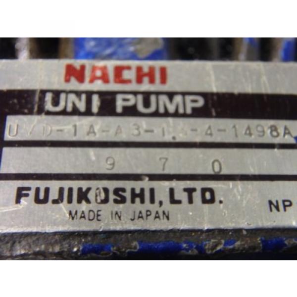 Nachi Variable Vane Pump Motor_VDR-1B-1A3-B-1478A_UVD-1A-A3-1.5-4-1498A_LTF70NR #3 image