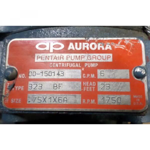 AP AURORA 6GPM 23&#039; HEAD CENTRIFUGAL PUMP 323BF W/ MARATHON 1HP AC MOTOR, UNUSED #4 image