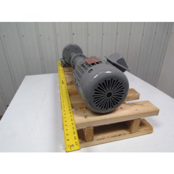 Gusher 11029-XL-CDM Coolant pump 1.5HP 460V 13-1/2&#034; Stem 1-1/4 NPT Repainted #2 image