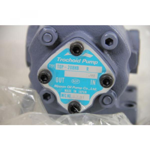 Nippon TOP-208HBR Trochoid Pump, Inlet Outlet Port Size 1/2 BSPT, MAX RPM 2500 #3 image