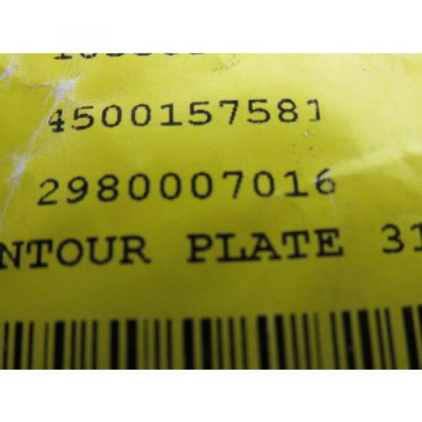 Milton Roy 2980-007-016 Pump SS Contour Plate 2.5&#034; OD X 0.115&#034; Thick #5 image