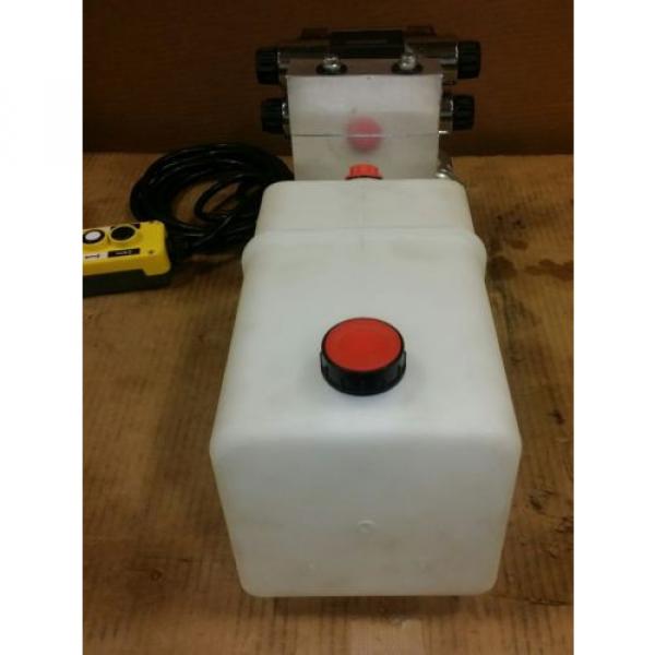 12 Volt DC Dual Acting Hydraulic Power unit 1.3 GPM @ 3000 PSI #4 image