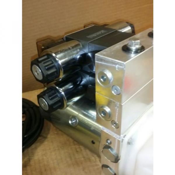 12 Volt DC Dual Acting Hydraulic Power unit 1.3 GPM @ 3000 PSI #5 image