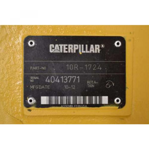 CATERPILLAR CAT 10R-1724 AXIAL DISPLACEMENT DOUBLE STAGE HYDRAULIC PUMP D493880 #3 image