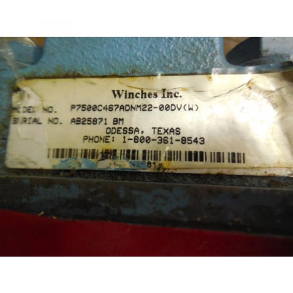 NEW WINCHES PERMCO HYDRAULIC PUMP # P7500C467ADNM22-00DV #3 image