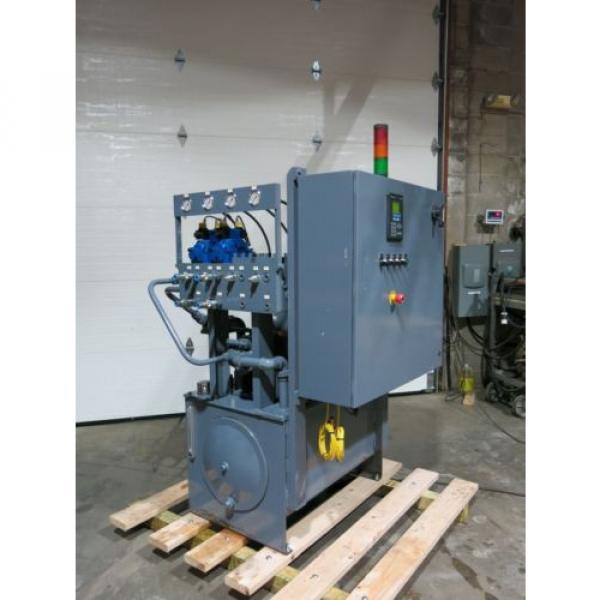 40 HP 20 GPM 3000 PSI Hydraulic Power Supply Test Station Nice #1 image