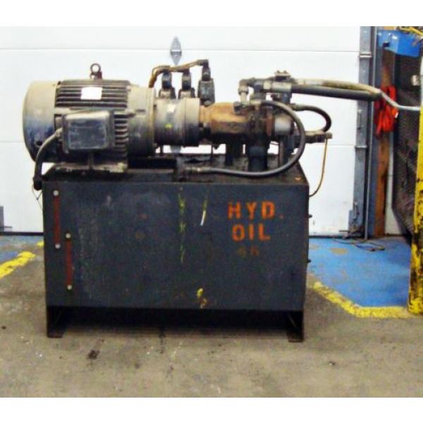 #SLS1D32 Hydraulic Power Unit 40HP 1765RPM     14795LR #1 image