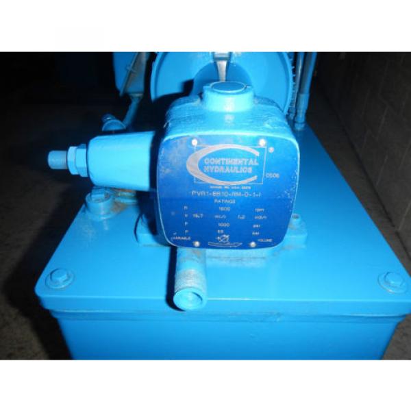 Continental PVRI-8B10-RM-0-1-1 5HP 10 GPM Hydraulic Pumping System #2 image