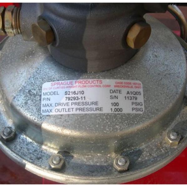Air driven Hydraulic pump SPRAUGE S-216   1000 psig #5 image
