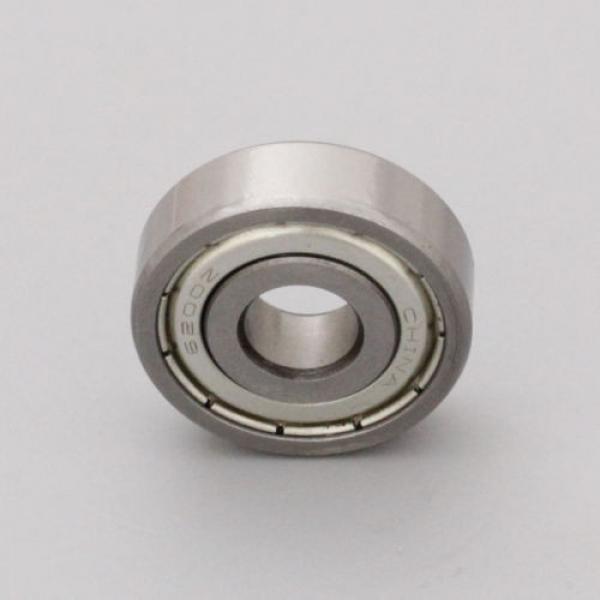 2pcs 6200ZZ/2RS Deep Groove Ball Bearings Motor ROll 10*30*9mm Bearing steel #1 image