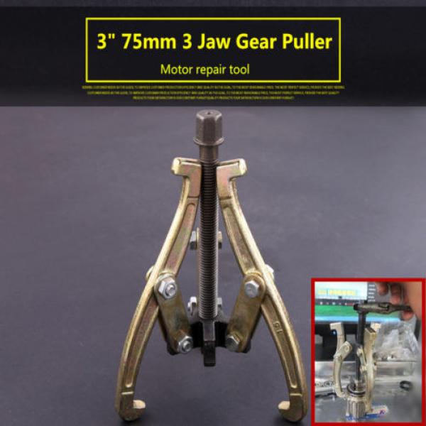 3&#034; 75mm Gear / Hub Bearing Puller 3 Jaw Reversible Fly Wheel Pulley Remover Tool #1 image