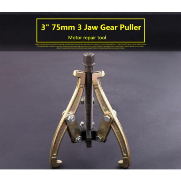 3&#034; 75mm Gear / Hub Bearing Puller 3 Jaw Reversible Fly Wheel Pulley Remover Tool #4 image
