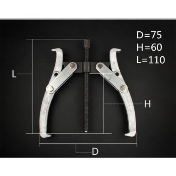 2 Jaw Puller 3&#034; 75mm Gear/Hub Bearing Internal External Reversible Pulley Tool #4 image