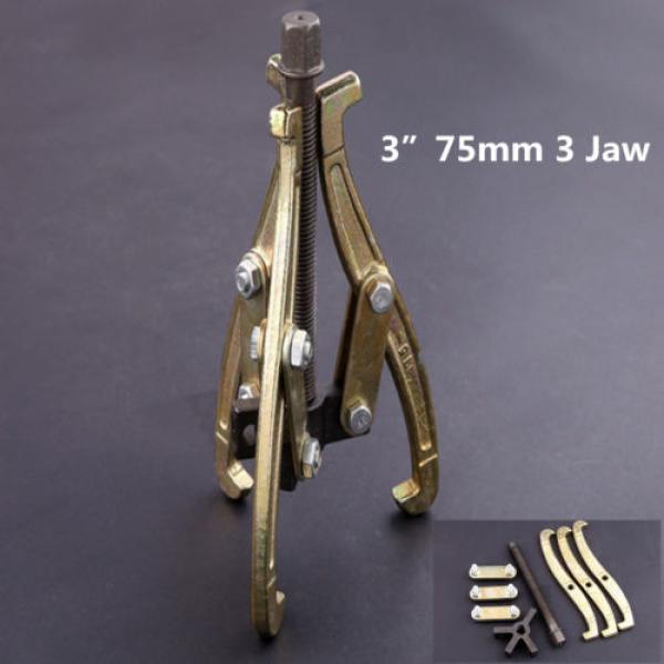 3&#034; 75mm 3 Jaw Gear Puller Reversible Legs External/Internal Pulling Repair Tool #1 image