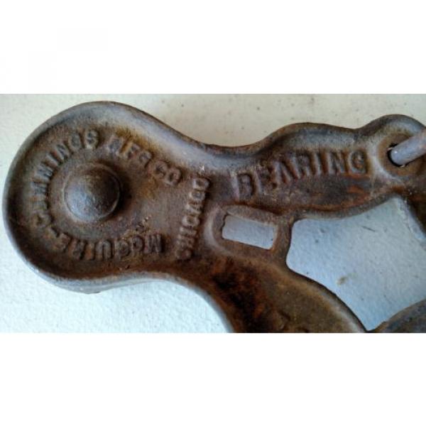 Mcguire Cumming Mfg Co  Chicago  Very Old  Trolley Car Roller Bearing #2 image