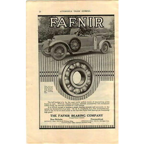 1920 AD ReVere 4 Passenger Touring Fafnir Bearings Auto Car Automobile #5 image