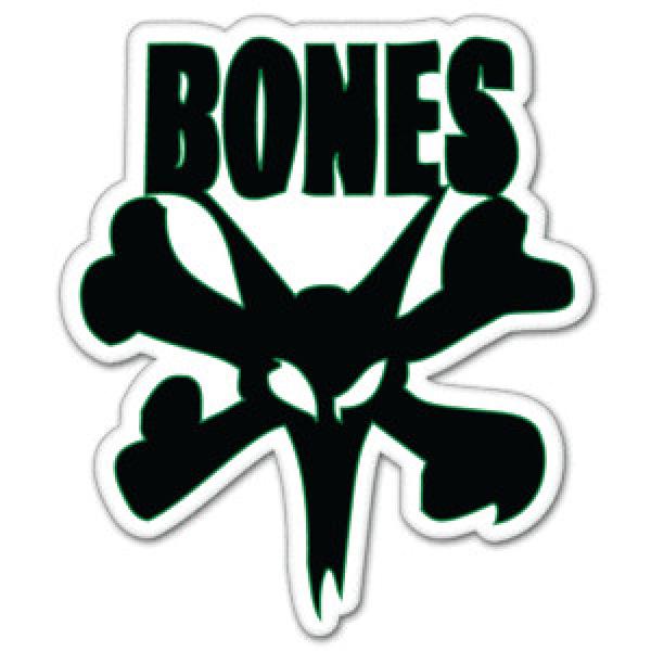 Skateboard Bones Bearings car bumper sticker 4&#034; x 5&#034; #5 image