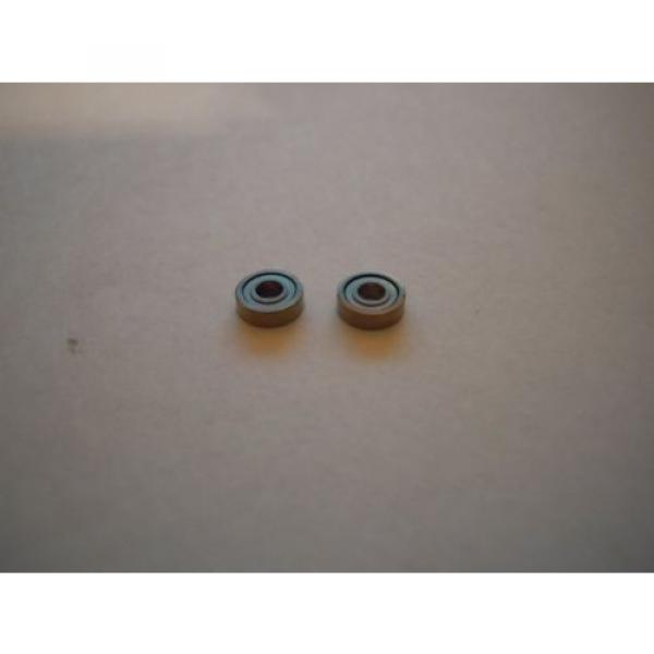 Ball Bearings For HO Slot Car Chassis (narrow 1.2mm sealed type) (2 bearings) #2 image