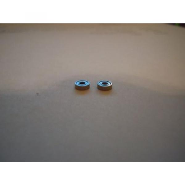 Ball Bearings For HO Slot Car Chassis (narrow 1.2mm sealed type) (2 bearings) #4 image