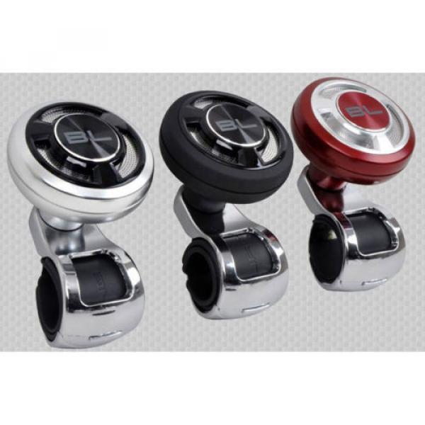 Car Power Handle Steering Wheel Knob Suicide Spinner with Ball bearing Silver #4 image