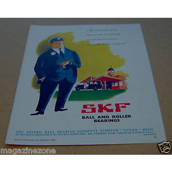 SKEFKO Ball Bearing Company SKF original magazine advert from / dated  Feb 1959 #5 image
