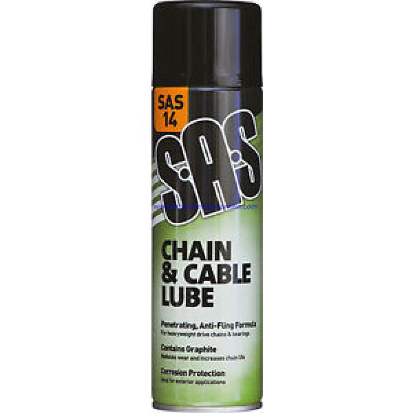Chain Cable Spray Lube Bearing Bike Motorcycle Car Forklift with Graphite SAS14 #5 image