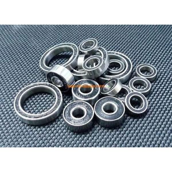 [BLACK] Rubber Sealed Ball Bearing Bearings Set FOR DURATRAX DELPHI INDY CAR #5 image