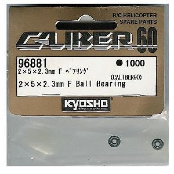 KYOSHO CALIBER 90 HELICOPTER 2x5x 2.3mm 2x5x2.3mm 2x5 FLANGED BEARING SLOT CAR 2 #5 image