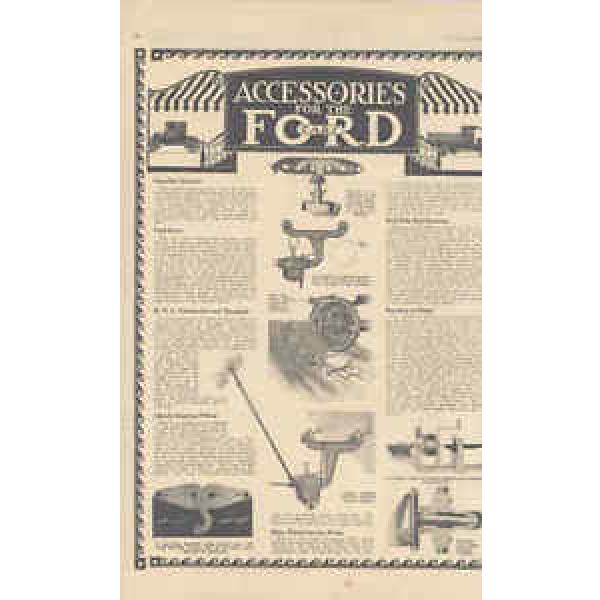 1918 Ford Model T KBC Carburetor Galion Vaporizer Roll Rite Bearing Ad wu0122 #5 image