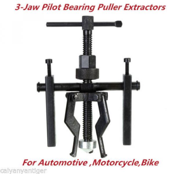 3-Jaw Pilot Gear Bearing Puller Auto Motorcycle Bushing Removing Extractor Tool #1 image