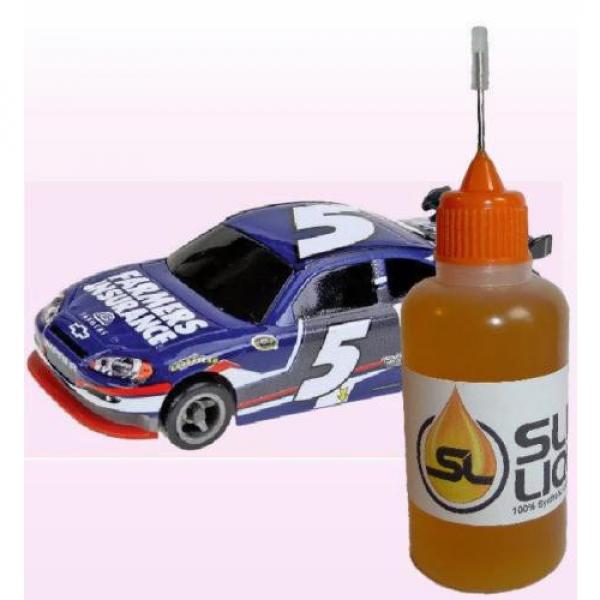 Slick Liquid Lube, ABSOLUTE BEST 100% Synthetic HO Slot Car Oil Lube Bearings #3 image