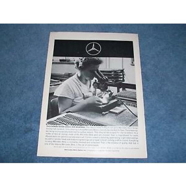 1960 Mercedez-Benz Quality Control Vintage Ad &#034;Woman Never Loses Her Bearings&#034; #5 image