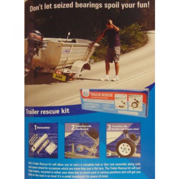 ARK Trailer Rescue Kit TRF35 for Axle with FORD Type Bearings Car Box Plant Boat #2 image