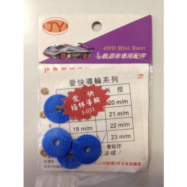 Mini 4WD 1/32 car JY 23mm Roller With Ball Bearings. #4 image