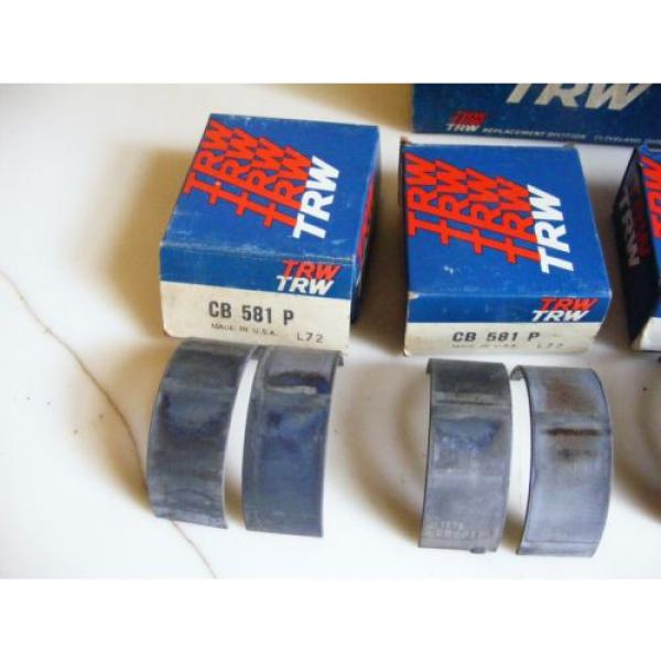 NOS TRW Engine Bearings CB581P L72 TRUCK or CAR #2 image