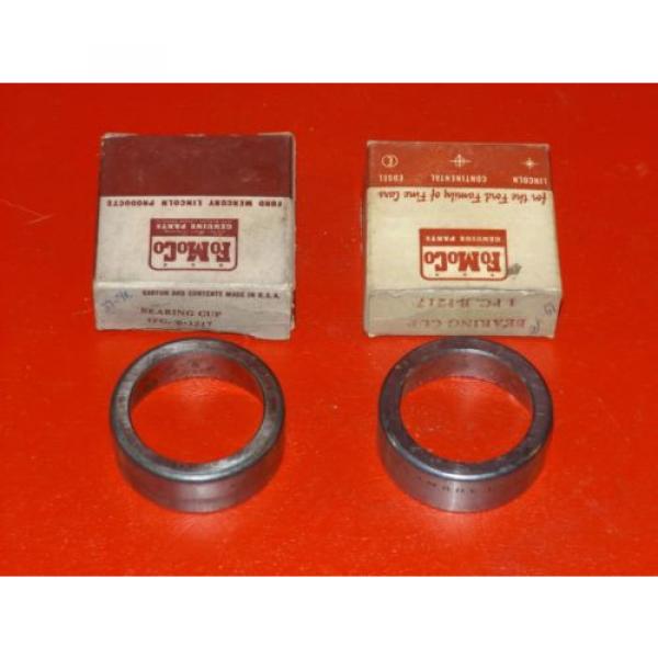 NOS 1928-1948 Ford Car Truck front wheel outer bearing cups B-1217 1929 1930 31 #4 image