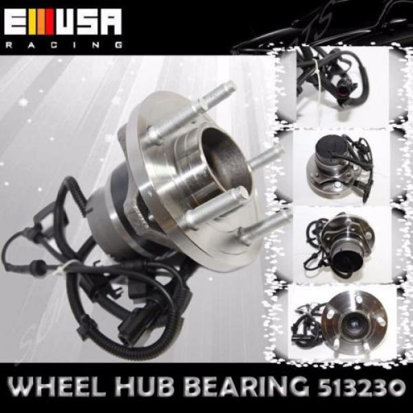 Front Wheel Hub &amp; Bearing for 04-11 Ford Crown Victoria Lincoln Town Car Mercury #1 image
