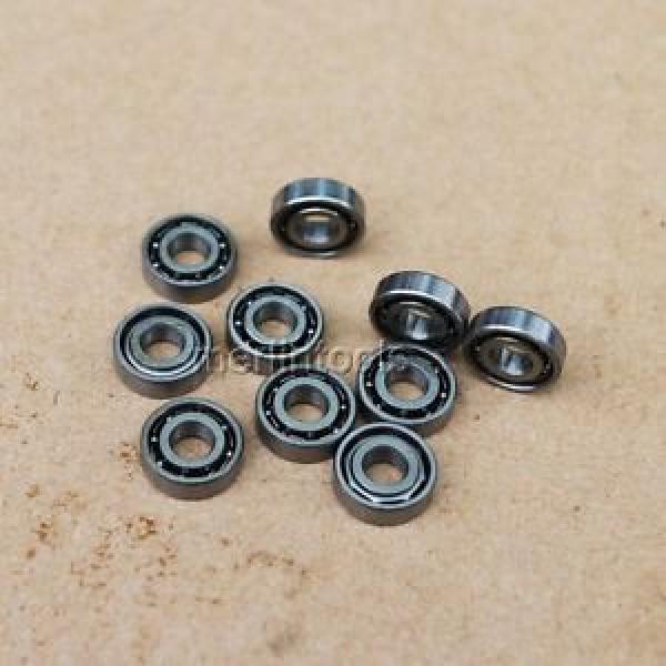 MR104ZZ 4mm x 10mm x 3mm Precision miniature bearings for car toy Model airplane #5 image