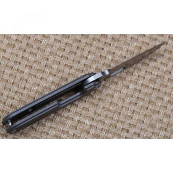Pocket Folding Bearing Systems Knife Titanium Car Key S35VN High Hardness Blade #5 image