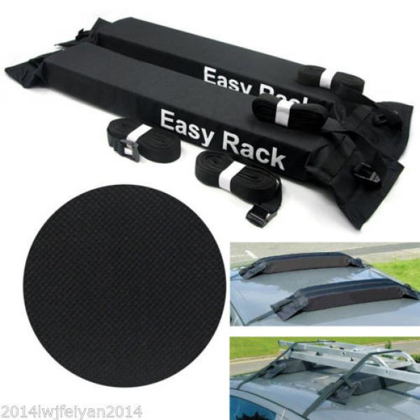 Universal Car SUV Roof Top Carrier Bag Rack Luggage Cargo Soft Easy Rack Travel #1 image
