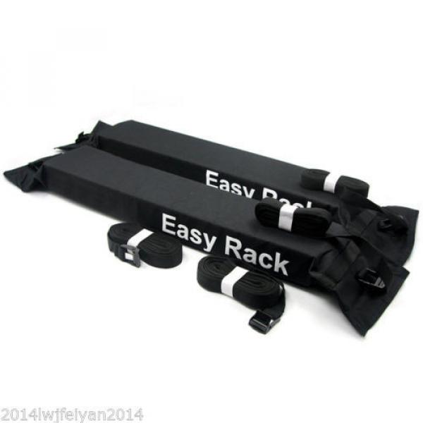 Universal Car SUV Roof Top Carrier Bag Rack Luggage Cargo Soft Easy Rack Travel #4 image