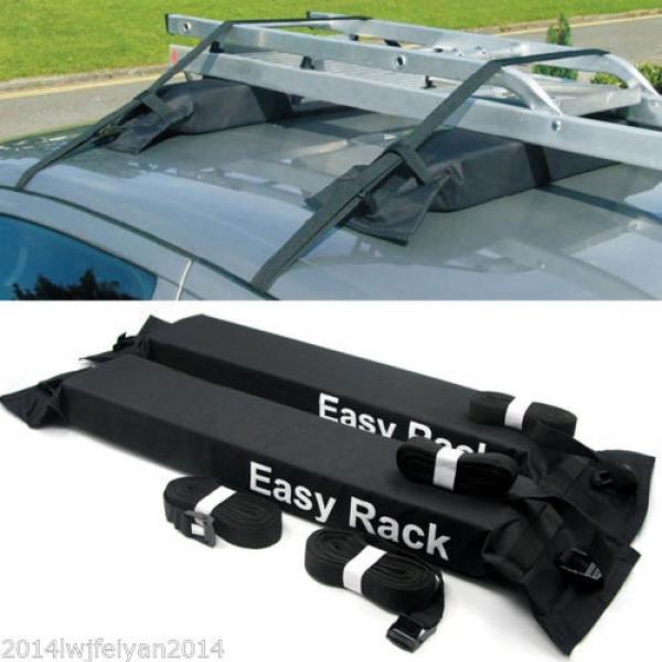 Universal Car Roof Top Cargo Storage Rack Luggage Carrier Soft Easy Rack Travel #1 image