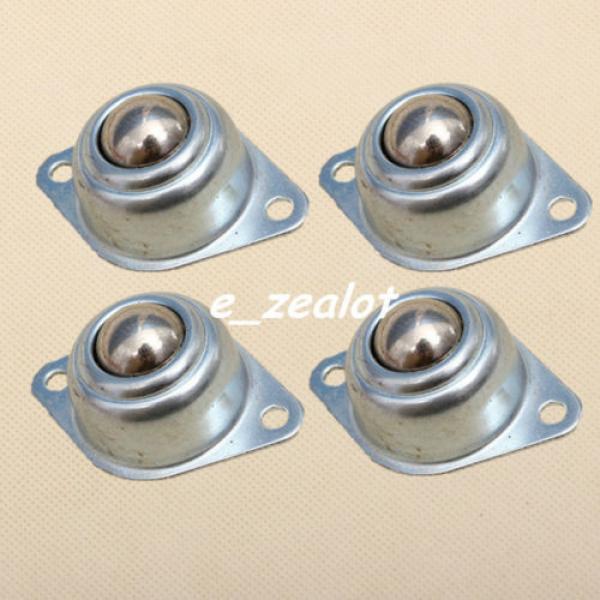 4x Roller Ball Bearing Metal Caster Transfer Flexible Move Stable for Smart Car #3 image