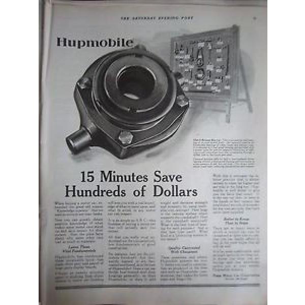 1924 Vintage Hupmobile Car Clutch Release Bearing Parts Ad #5 image